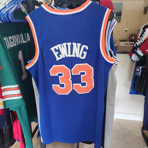 PATRICK EWING NEW YORK KNICKS THROWBACK JERSEY - Picture 2 of 6